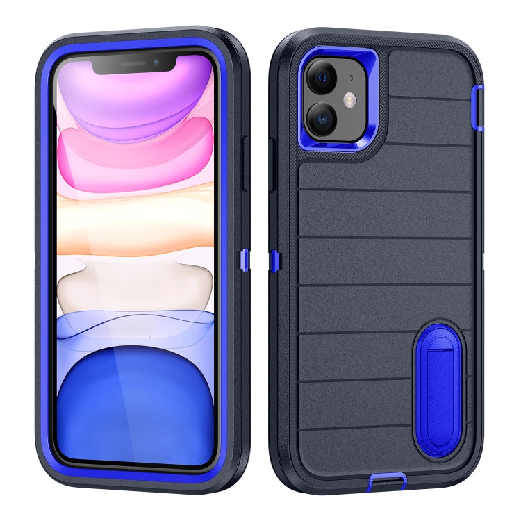 Defender Gen2 Rugged PC + Silicone Phone Case with Holder, For iPhone 13 Pro, For iPhone 13, For iPhone 12