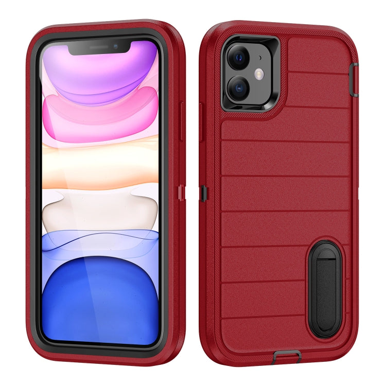 Defender Gen2 Rugged PC + Silicone Phone Case with Holder, For iPhone 12 Pro Max, For iPhone 12 Pro, For iPhone 11