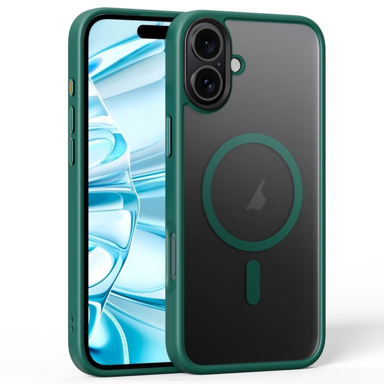 Frosted MagSafe Magnetic Phone Case, For iPhone 17e / 16e, For iPhone 16 Pro Max, For iPhone 16 Pro, For iPhone 16 Plus
