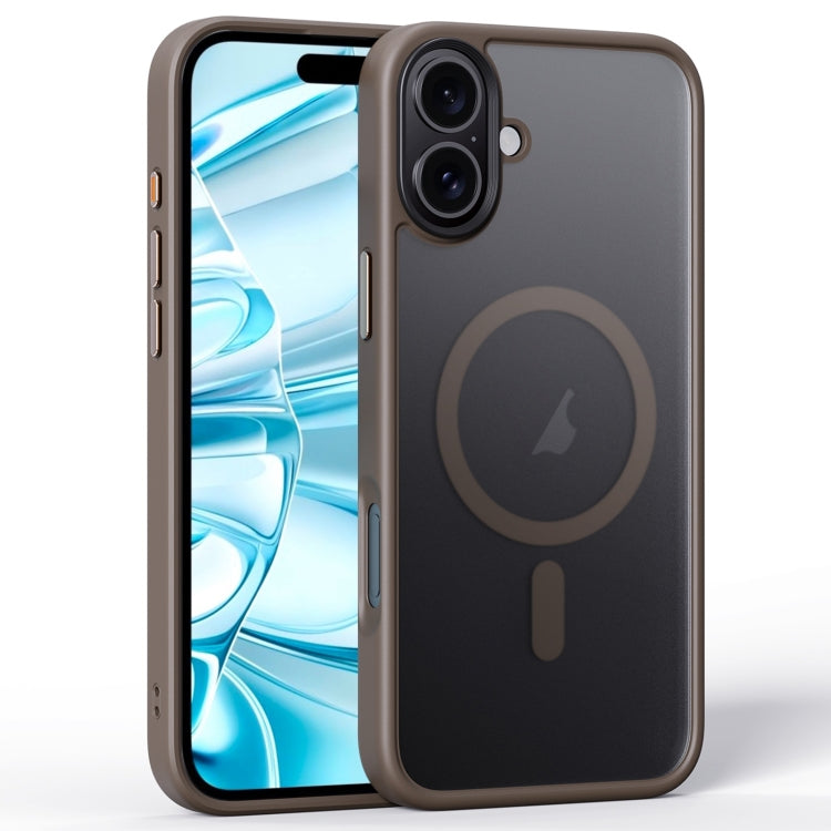 Frosted MagSafe Magnetic Phone Case, For iPhone 17e / 16e, For iPhone 16 Pro Max, For iPhone 16 Pro, For iPhone 16 Plus