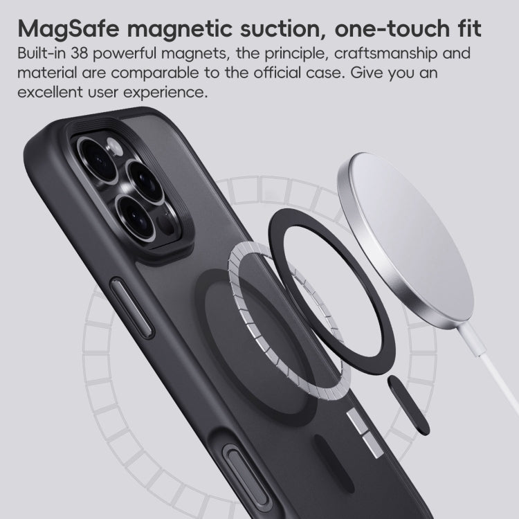 Frosted MagSafe Magnetic Phone Case, For iPhone 17e / 16e, For iPhone 16 Pro Max, For iPhone 16 Pro, For iPhone 16 Plus