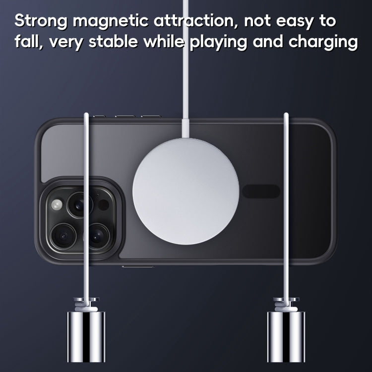 Frosted MagSafe Magnetic Phone Case, For iPhone 17e / 16e, For iPhone 16 Pro Max, For iPhone 16 Pro, For iPhone 16 Plus