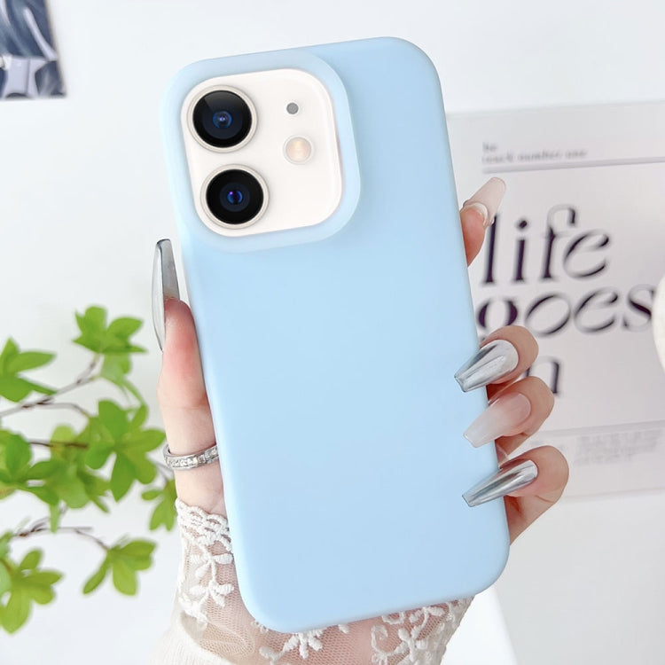 PC Hybrid Liquid Silicone Jelly Phone Case, For iPhone 12 Pro Max, For iPhone 12 Pro, For iPhone 12