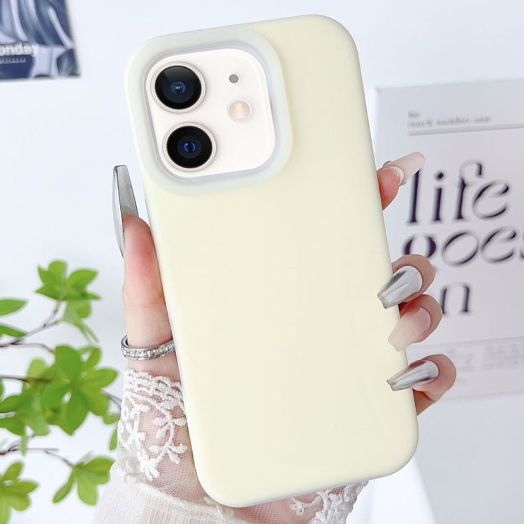 PC Hybrid Liquid Silicone Jelly Phone Case, For iPhone 12 Pro Max, For iPhone 12 Pro, For iPhone 12