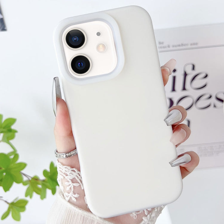 PC Hybrid Liquid Silicone Jelly Phone Case, For iPhone 12 Pro Max, For iPhone 12 Pro, For iPhone 12