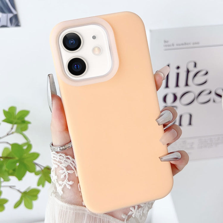 PC Hybrid Liquid Silicone Jelly Phone Case, For iPhone 12 Pro Max, For iPhone 12 Pro, For iPhone 12