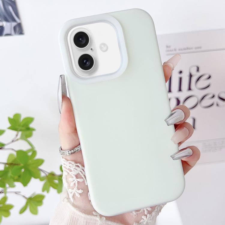 PC Hybrid Liquid Silicone Jelly Phone Case, For iPhone 16 Pro Max, For iPhone 16 Pro, For iPhone 16 Plus