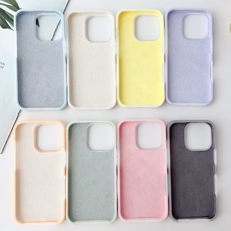 PC Hybrid Liquid Silicone Jelly Phone Case, For iPhone 16 Pro Max, For iPhone 16 Pro, For iPhone 16 Plus