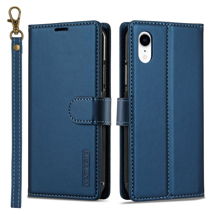 LC.IMEEKE L2 Series Detachable Magsafe PU Phone Case with Lanyard, For iPhone XR, For iPhone XS Max, For iPhone 7 Plus / 8 Plus