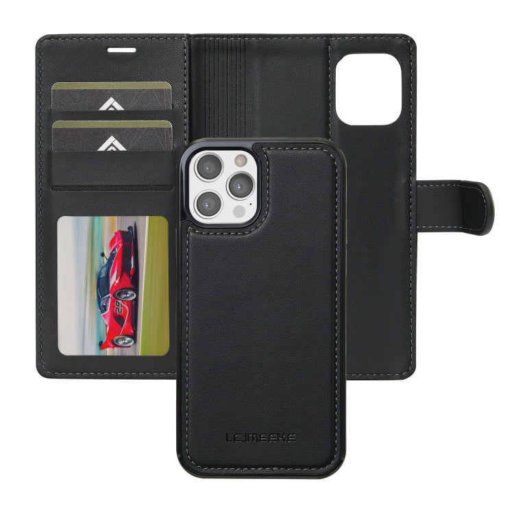 LC.IMEEKE L2 Series Detachable Magsafe PU Phone Case with Lanyard, For iPhone 12 / 12 Pro, For iPhone 12 Pro Max, For iPhone 11, For iPhone X / XS