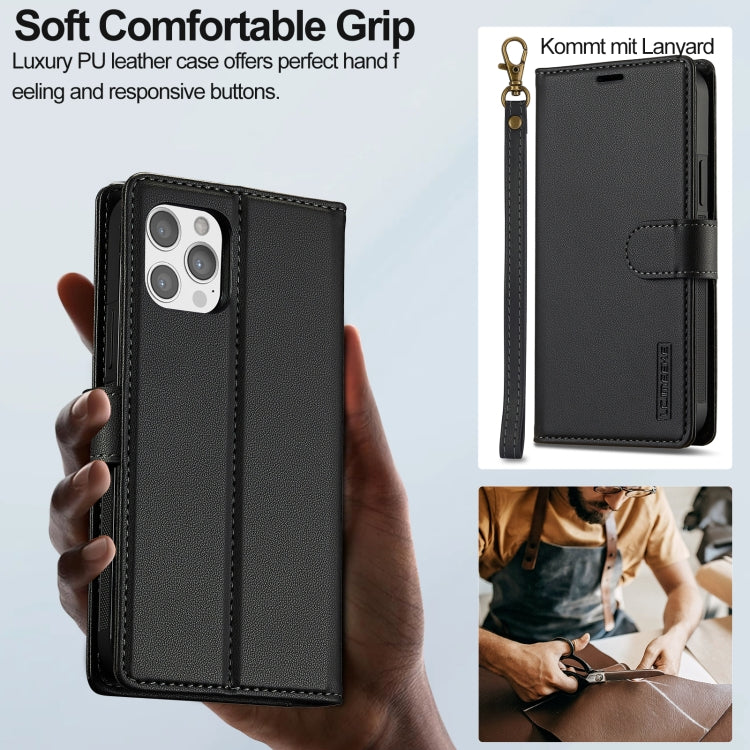 LC.IMEEKE L2 Series Detachable Magsafe PU Phone Case with Lanyard, For iPhone 12 / 12 Pro, For iPhone 12 Pro Max, For iPhone 11, For iPhone X / XS
