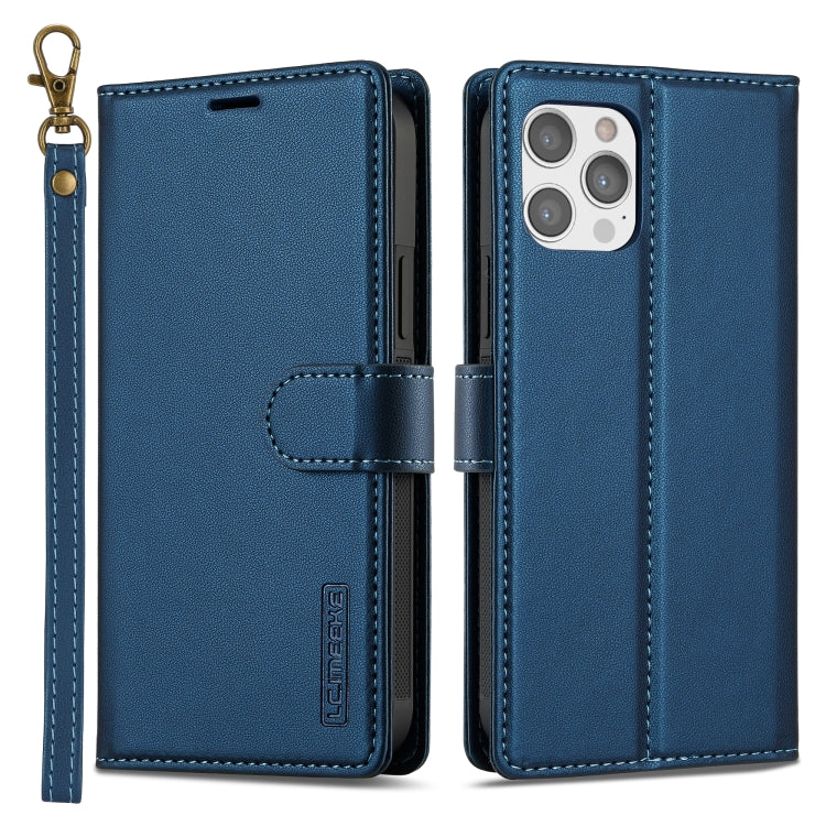 LC.IMEEKE L2 Series Detachable Magsafe PU Phone Case with Lanyard, For iPhone 12 / 12 Pro, For iPhone 12 Pro Max, For iPhone 11, For iPhone X / XS