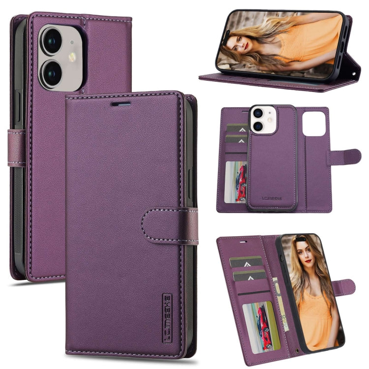 LC.IMEEKE L2 Series Detachable Magsafe PU Phone Case with Lanyard, For iPhone 12 / 12 Pro, For iPhone 12 Pro Max, For iPhone 11, For iPhone X / XS
