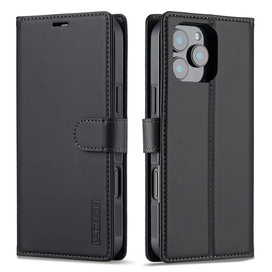 LC.IMEEKE L2 Series Detachable Magsafe PU Phone Case with Lanyard, For iPhone 16 Pro Max, For iPhone 16 Pro, For iPhone 16 Plus, For iPhone 16