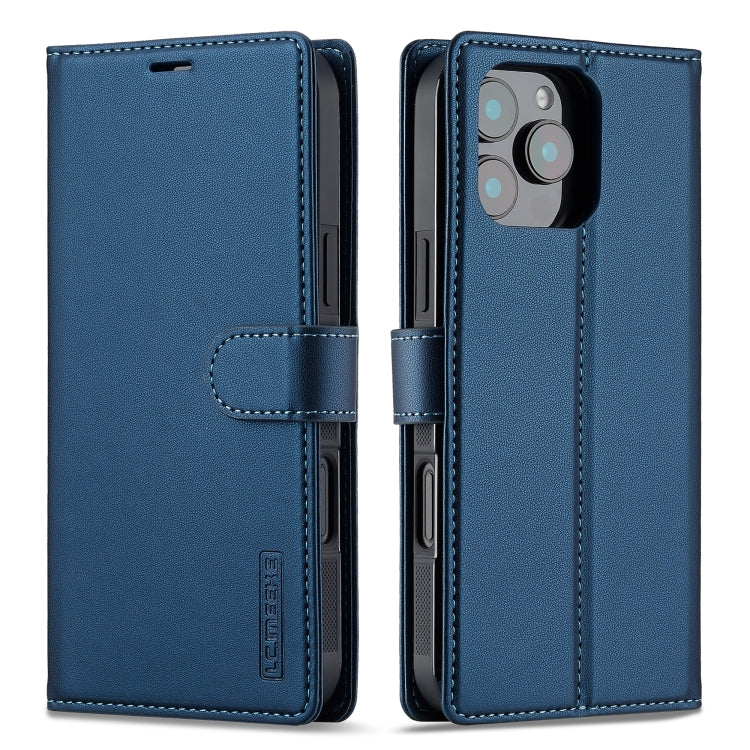 LC.IMEEKE L2 Series Detachable Magsafe PU Phone Case with Lanyard, For iPhone 16 Pro Max, For iPhone 16 Pro, For iPhone 16 Plus, For iPhone 16