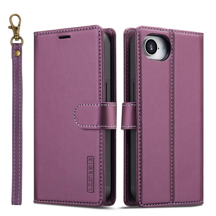 LC.IMEEKE L2 Series Detachable Magsafe PU Phone Case with Lanyard, For iPhone 17 Pro Max, For iPhone 17 Pro, For iPhone Air, For iPhone 16e