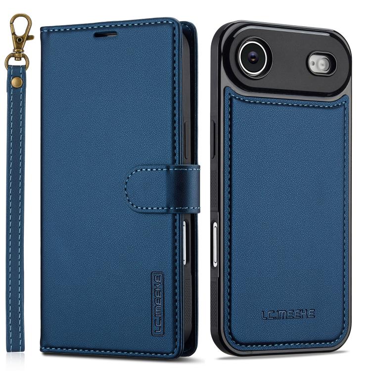 LC.IMEEKE L2 Series Detachable Magsafe PU Phone Case with Lanyard, For iPhone 17 Pro Max, For iPhone 17 Pro, For iPhone Air, For iPhone 16e
