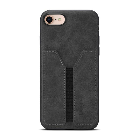 Denior D07 DV Elastic Card Slot PU Back Cover Phone Case, For iPhone 17 Pro Max, For iPhone 17 Pro, For iPhone 17, For iPhone Air, For iPhone 16e, For iPhone 16 Pro Max, For iPhone 16 Pro, For iPhone 16 Plus