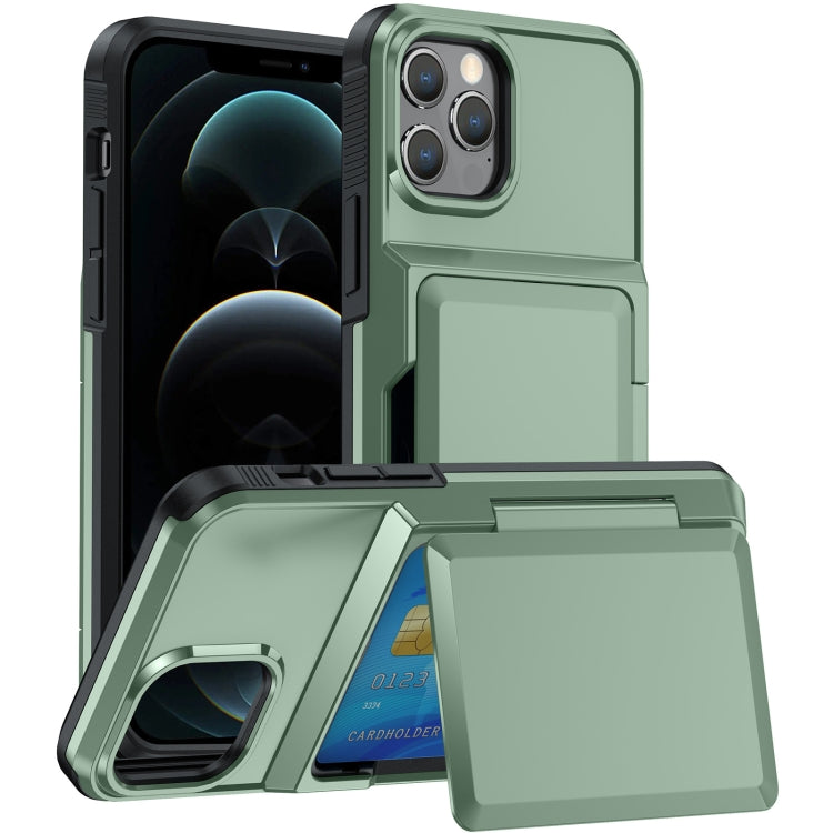 Card Slot Holder Phone Case, For iPhone 12 Pro Max, For iPhone 11 Pro Max, For iPhone 11, For iPhone 11 Pro