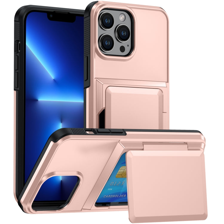 Card Slot Holder Phone Case, For iPhone 12 Pro Max, For iPhone 11 Pro Max, For iPhone 11, For iPhone 11 Pro