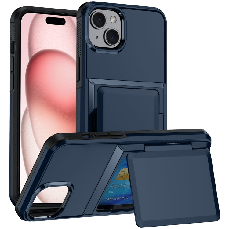 Card Slot Holder Phone Case, For iPhone 14 Plus, For iPhone 14, For iPhone 14 Pro, For iPhone 14 Pro Max
