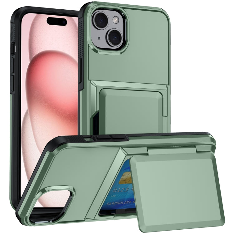 Card Slot Holder Phone Case, For iPhone 14 Plus, For iPhone 14, For iPhone 14 Pro, For iPhone 14 Pro Max