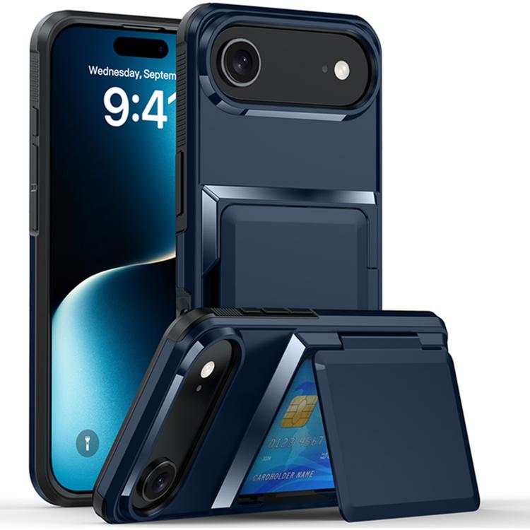 Card Slot Holder Phone Case, For iPhone 15 Pro Max, For iPhone 15 Pro, For iPhone 15 Plus, For iPhone 15
