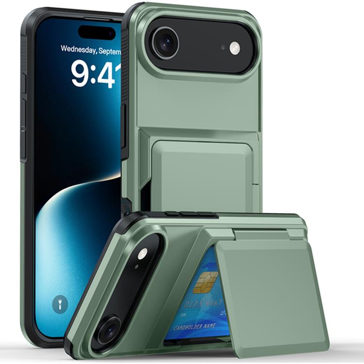 Card Slot Holder Phone Case, For iPhone 15 Pro Max, For iPhone 15 Pro, For iPhone 15 Plus, For iPhone 15
