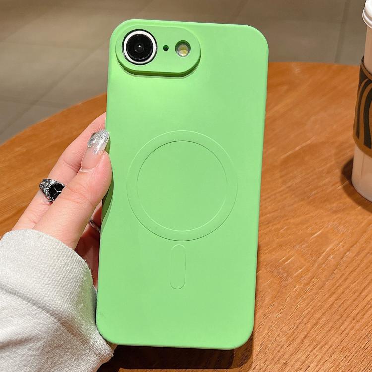 Solid Color Liquid Silicone MagSafe Magnetic Phone Case, For iPhone 17 Pro Max