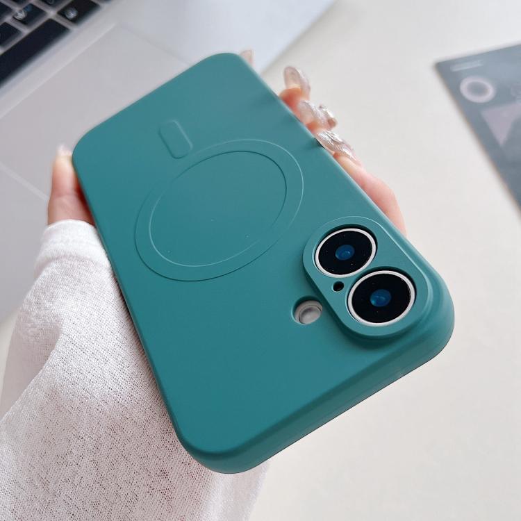 Solid Color Liquid Silicone MagSafe Magnetic Phone Case, For iPhone 17 Air