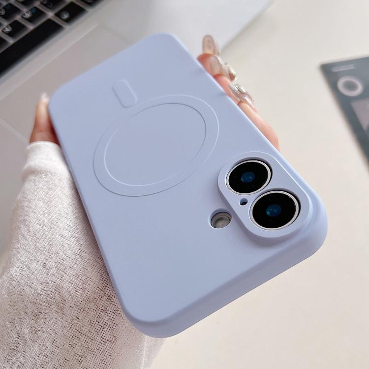 Solid Color Liquid Silicone MagSafe Magnetic Phone Case, For iPhone 17 Air