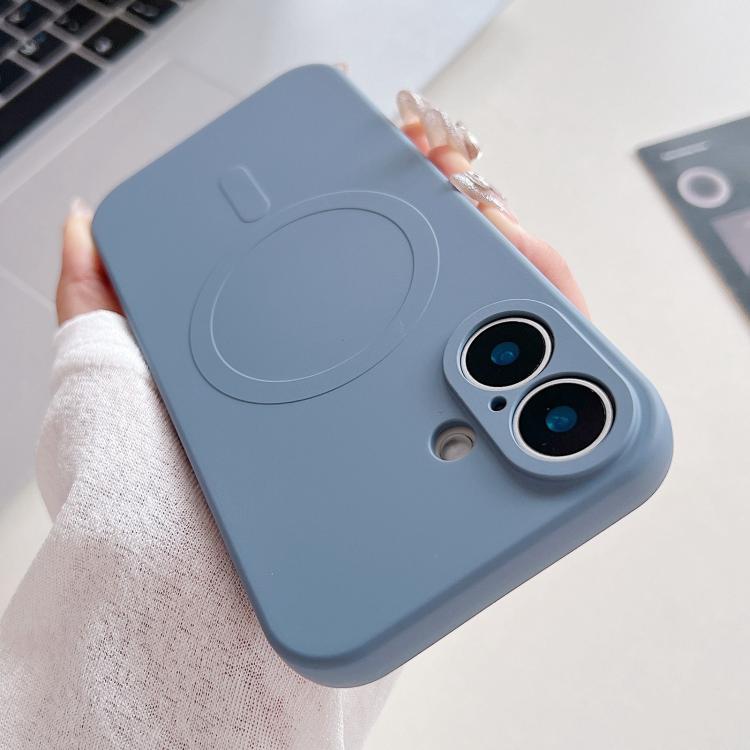 Solid Color Liquid Silicone MagSafe Magnetic Phone Case, For iPhone 17 Air