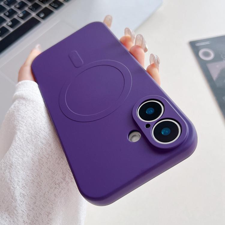 Solid Color Liquid Silicone MagSafe Magnetic Phone Case, For iPhone 17 Air