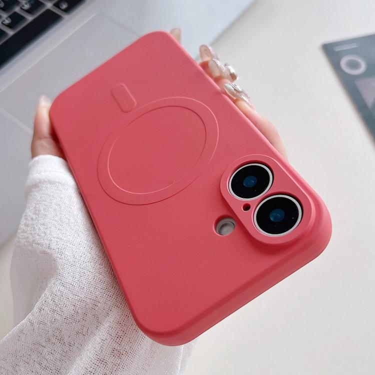 Solid Color Liquid Silicone MagSafe Magnetic Phone Case, For iPhone 17 Air