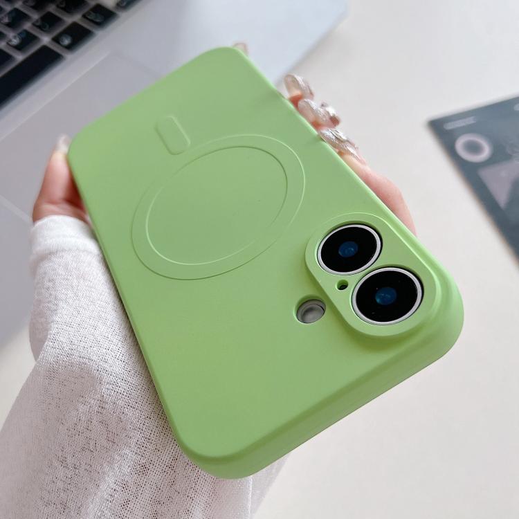 Solid Color Liquid Silicone MagSafe Magnetic Phone Case, For iPhone 17 Air