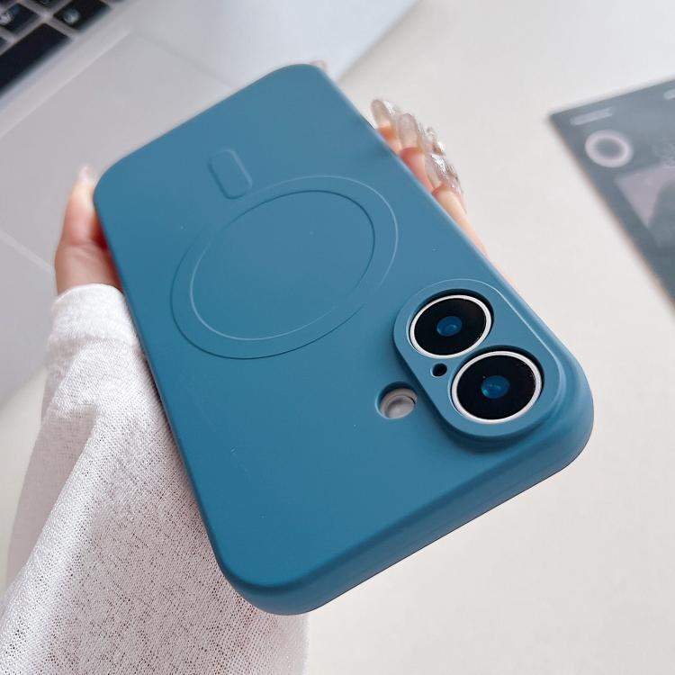 Solid Color Liquid Silicone MagSafe Magnetic Phone Case, For iPhone 17 Air