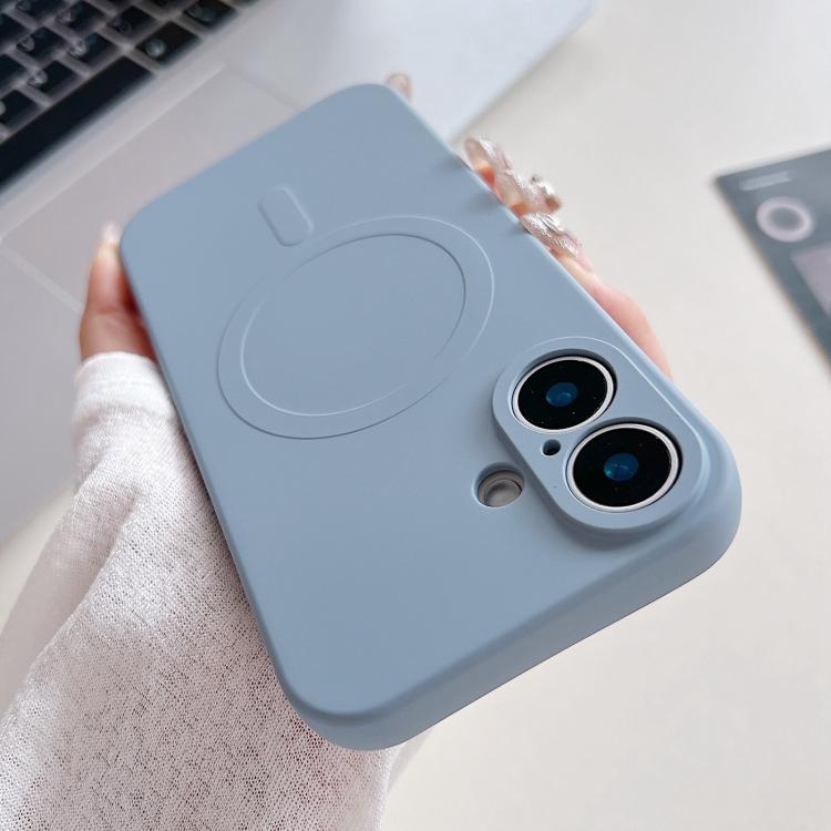 Solid Color Liquid Silicone MagSafe Magnetic Phone Case, For iPhone 17 Air