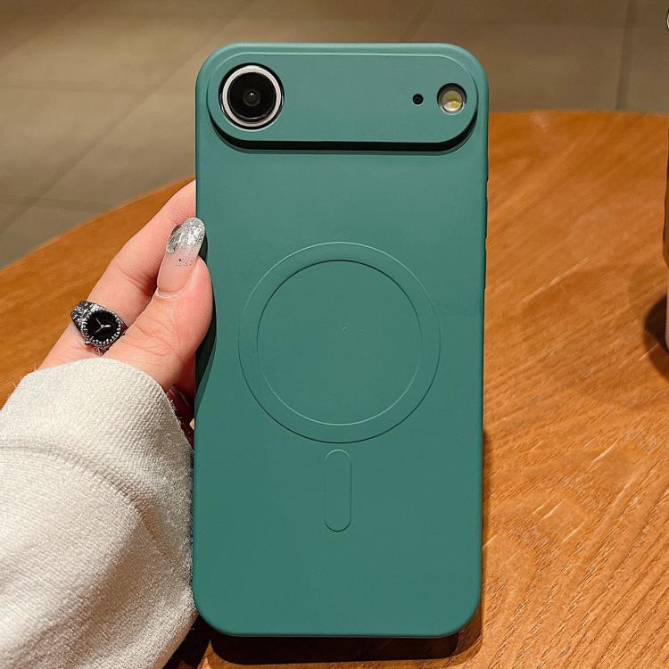 Solid Color Liquid Silicone MagSafe Magnetic Phone Case, For iPhone 16e