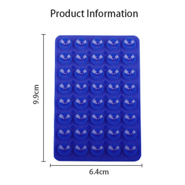 Mobile Phone Silicone 40 Double Side Suction Cup Back Stickers