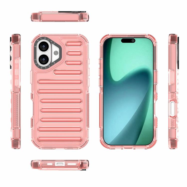 High Transparency TPU Hybrid PC Airbag Phone Case, For iPhone 17 Air, For iPhone 16e, For iPhone 16 Pro Max