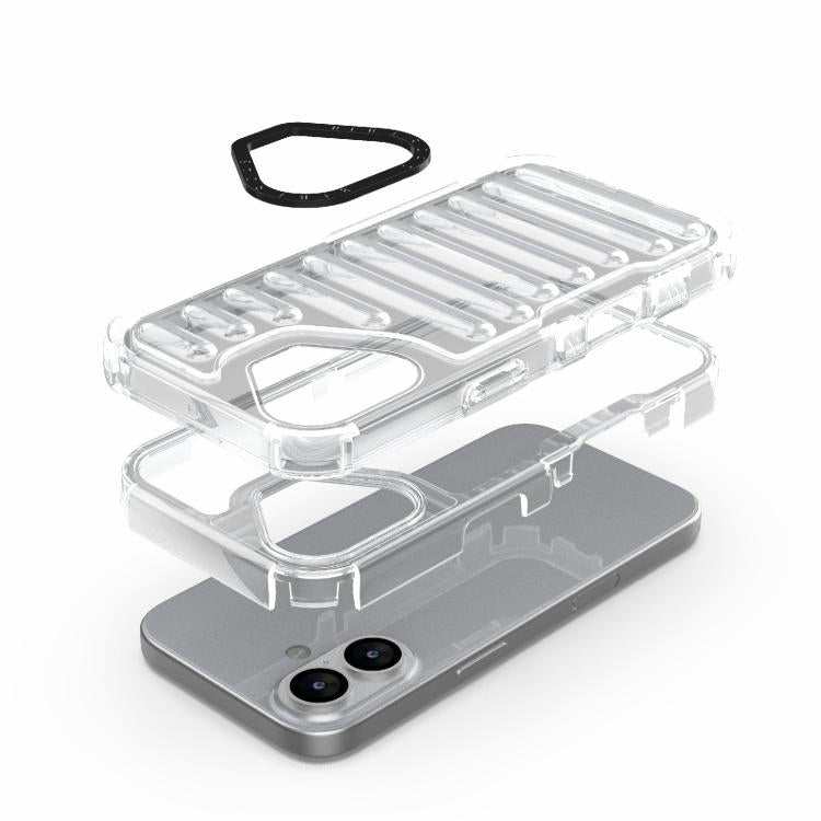 High Transparency TPU Hybrid PC Airbag Phone Case, For iPhone 17 Air, For iPhone 16e, For iPhone 16 Pro Max