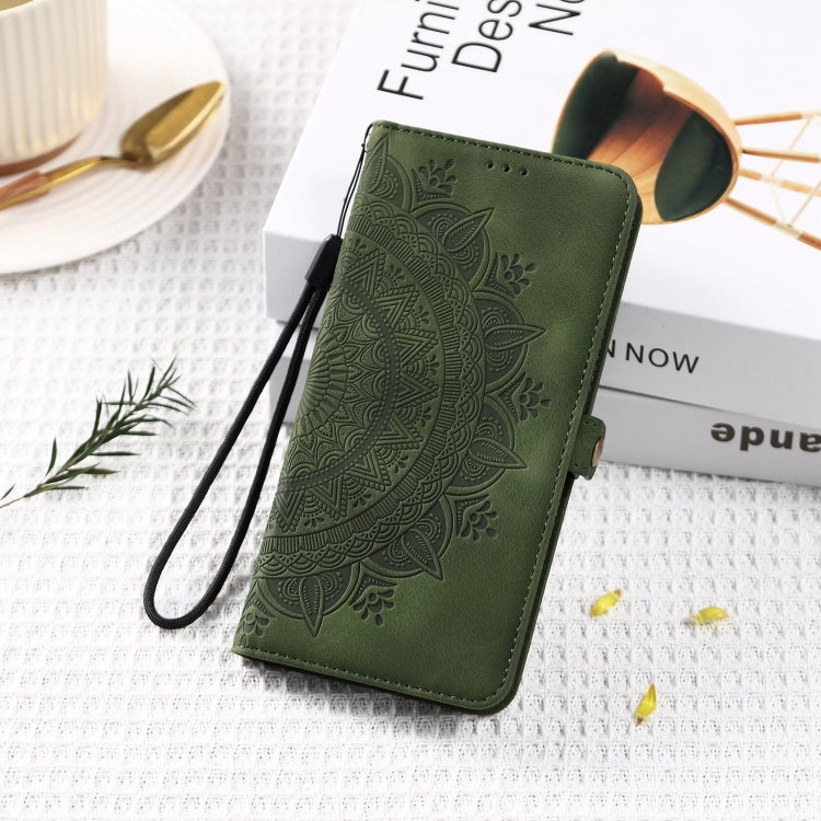 Skin Feel Totem Embossed Leather Phone Case, For iPhone 13, For iPhone 13 mini, For iPhone 12 / 12 Pro, For iPhone 12 Pro Max