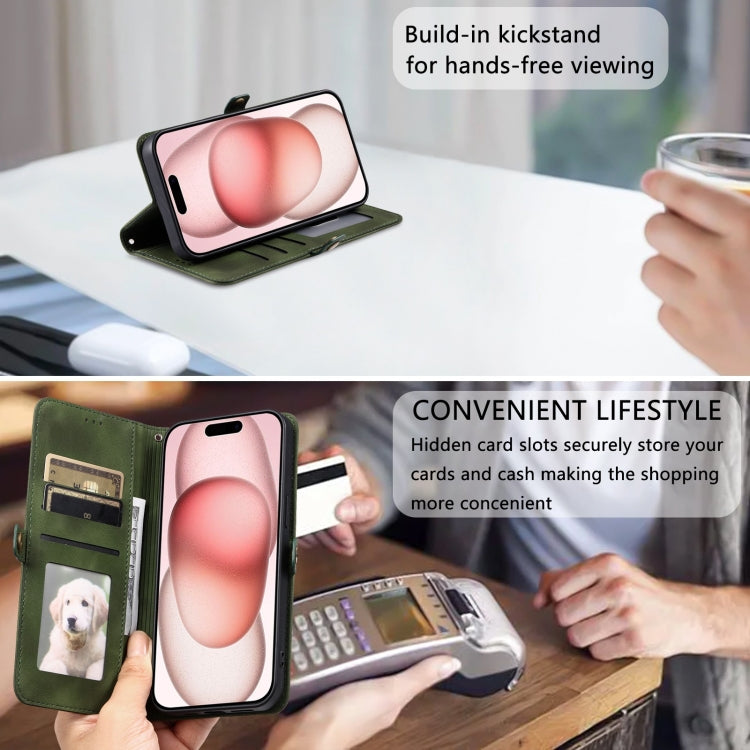 Skin Feel Totem Embossed Leather Phone Case, For iPhone 13, For iPhone 13 mini, For iPhone 12 / 12 Pro, For iPhone 12 Pro Max