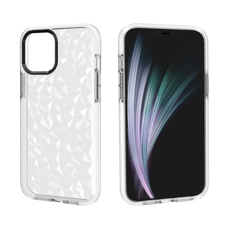 Shockproof Diamond Texture TPU Protective Case, For iPhone 12 mini, For iPhone 12 / 12 Pro, For iPhone 12 Pro Max