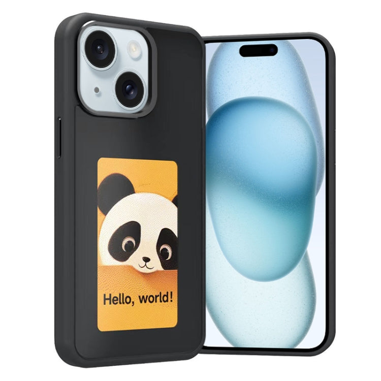 Four-Color E-ink Screen NFC DIY Phone Case, For iPhone 16 Pro, For iPhone 16 Plus, For iPhone 16, For iPhone 15 Pro Max, For iPhone 15 Pro, For iPhone 15, For iPhone 14 / 13, For iPhone 14 Pro, For iPhone 14 Pro Max, For iPhone 13 Pro Max