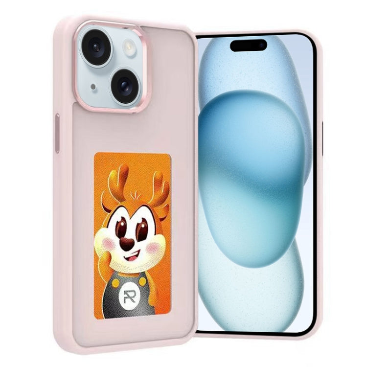Four-Color E-ink Screen NFC DIY Phone Case, For iPhone 16 Pro, For iPhone 16 Plus, For iPhone 16, For iPhone 15 Pro Max, For iPhone 15 Pro, For iPhone 15, For iPhone 14 / 13, For iPhone 14 Pro, For iPhone 14 Pro Max, For iPhone 13 Pro Max
