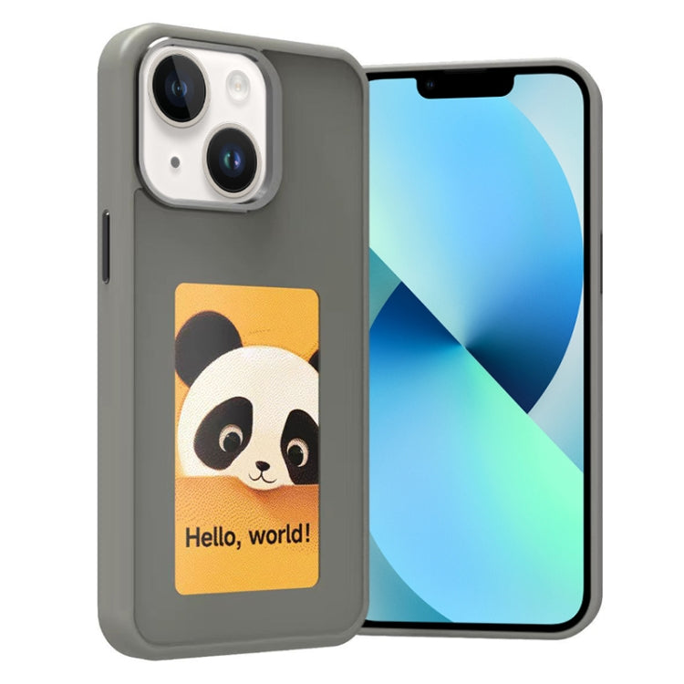 Four-Color E-ink Screen NFC DIY Phone Case, For iPhone 16 Pro, For iPhone 16 Plus, For iPhone 16, For iPhone 15 Pro Max, For iPhone 15 Pro, For iPhone 15, For iPhone 14 / 13, For iPhone 14 Pro, For iPhone 14 Pro Max, For iPhone 13 Pro Max