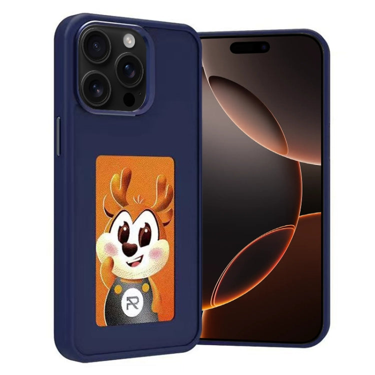 Four-Color E-ink Screen NFC DIY Phone Case, For iPhone 16 Pro, For iPhone 16 Plus, For iPhone 16, For iPhone 15 Pro Max, For iPhone 15 Pro, For iPhone 15, For iPhone 14 / 13, For iPhone 14 Pro, For iPhone 14 Pro Max, For iPhone 13 Pro Max