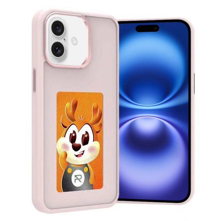 Four-Color E-ink Screen NFC DIY Phone Case, For iPhone 16 Pro, For iPhone 16 Plus, For iPhone 16, For iPhone 15 Pro Max, For iPhone 15 Pro, For iPhone 15, For iPhone 14 / 13, For iPhone 14 Pro, For iPhone 14 Pro Max, For iPhone 13 Pro Max