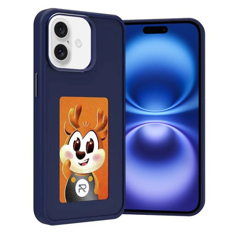 Four-Color E-ink Screen NFC DIY Phone Case, For iPhone 16 Pro, For iPhone 16 Plus, For iPhone 16, For iPhone 15 Pro Max, For iPhone 15 Pro, For iPhone 15, For iPhone 14 / 13, For iPhone 14 Pro, For iPhone 14 Pro Max, For iPhone 13 Pro Max